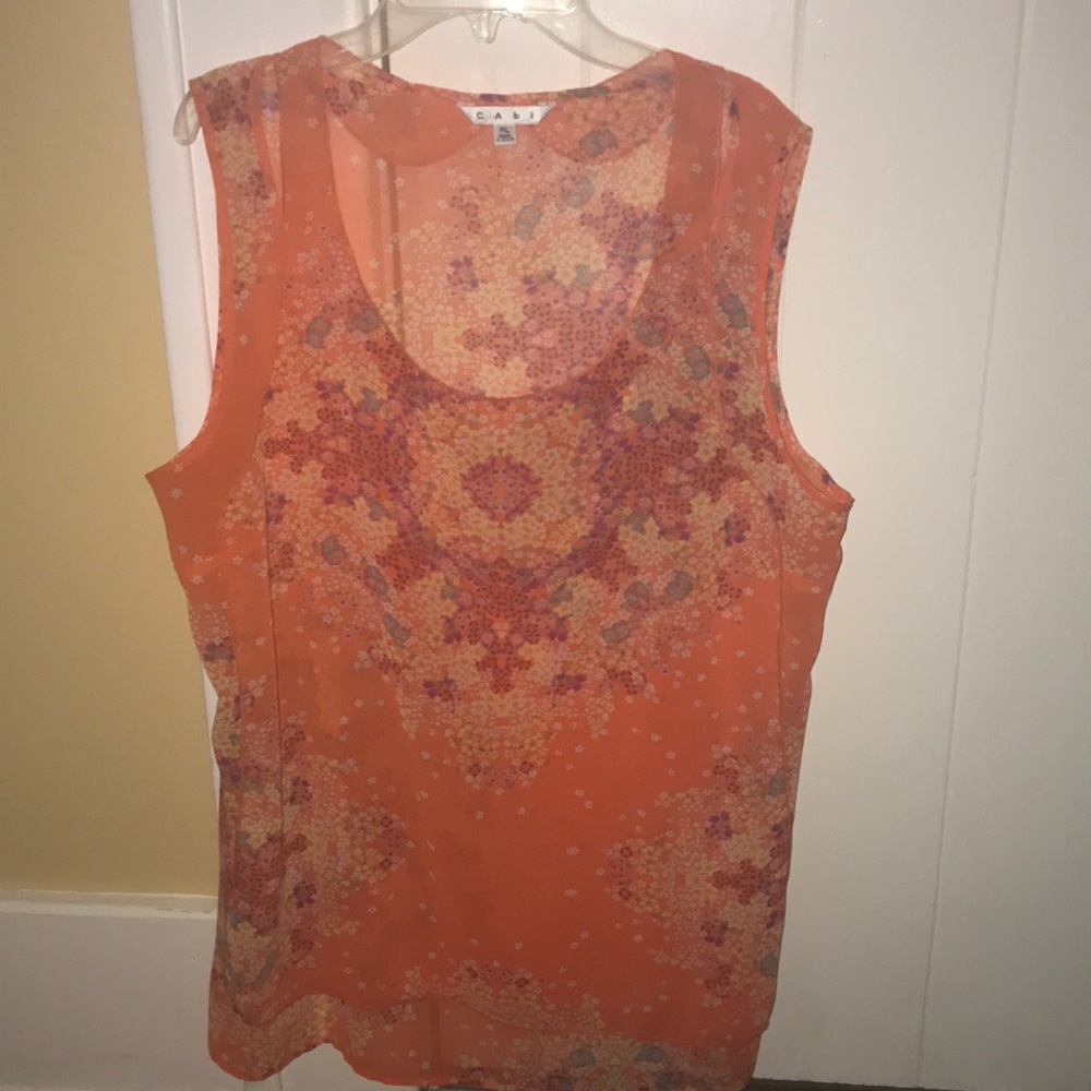 Cabi sleeveless top